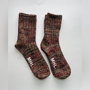 2X MHL Multicolor Knit Casual Socks